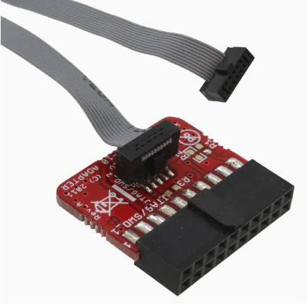 J-link/v9 v8 ARM-JTAG-20-10 บอร์ดอะแดปเตอร์ 2.54 มม. PIN 0.1 1.27 มม. jlink