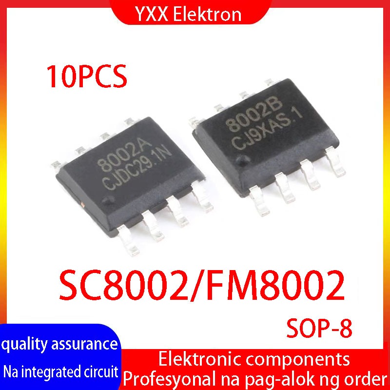 ใหม่ ของแท้ ชิพ IC เครื่องขยายเสียง SC8002B 8002B FM8002A 8002A 10 ชิ้น แบบเปลี่ยน LM4871