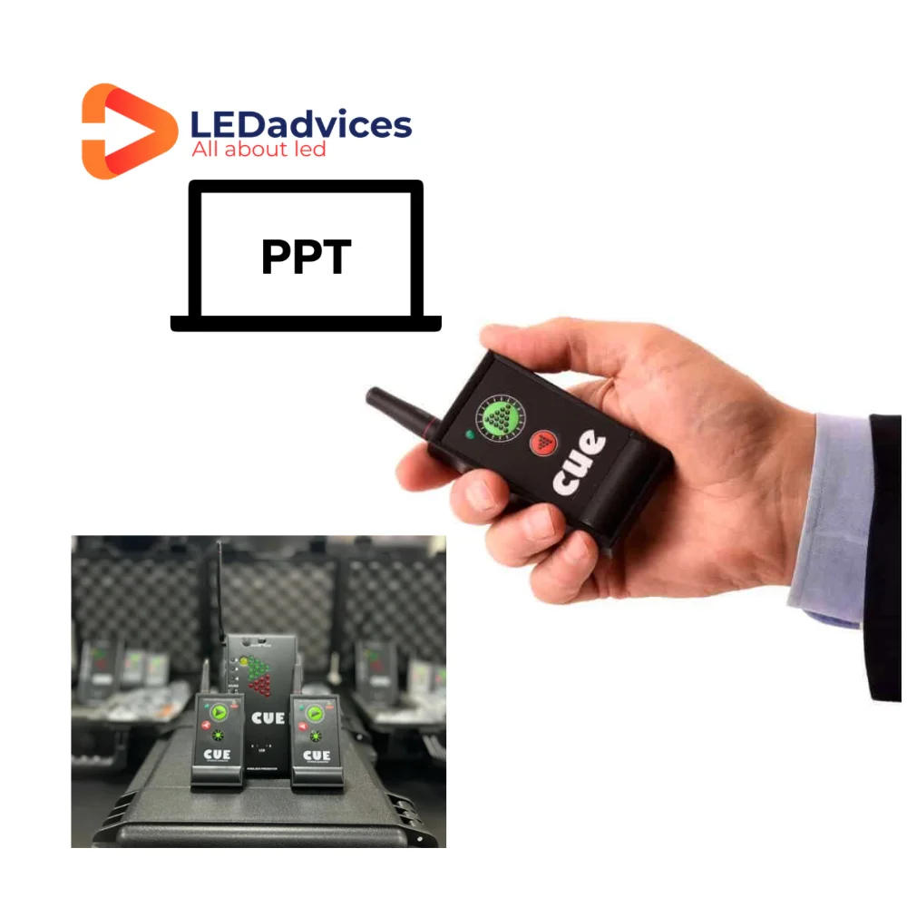 Powerpoint Presenter ระบบส่งสัญญาณ PPT Clicker ระยะไกล ไร้สาย สําหรับประชุมใหญ่