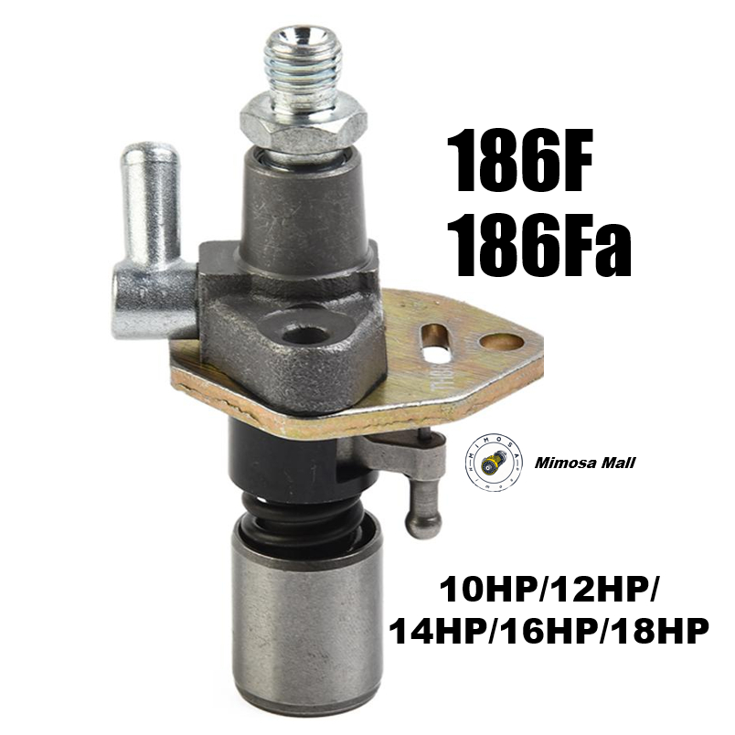 Mimosa การใช้ปั๊มฉีด Assy 186F 186Fa สําหรับเครื่องยนต์ดีเซลระบายความร้อนด้วยอากาศ 10HP, 12HP, 14HP, 16HP, 18HP