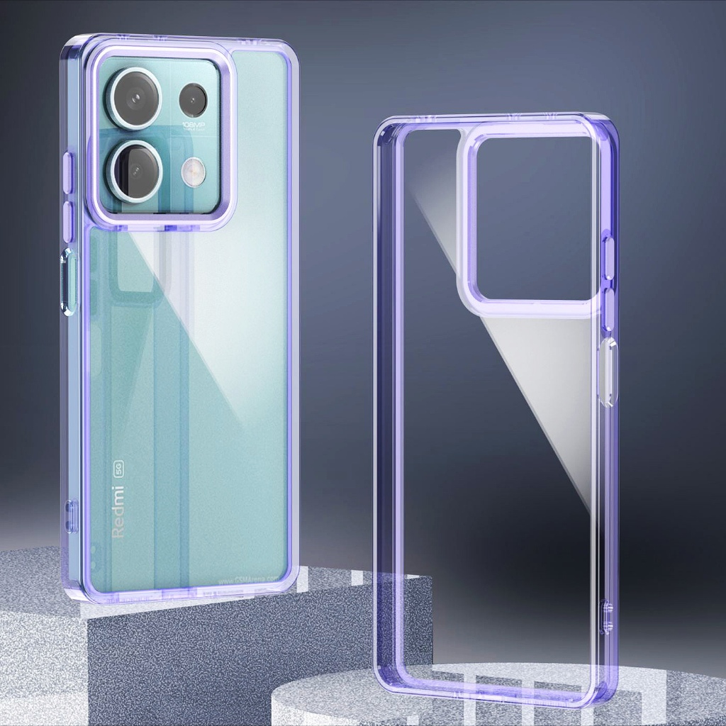 เคส Redmi Note 13 Pro Plus 12 Pro Plus 5G 4G ไดมอนด์เคลียร์ สวย เคสใส่โทรศัพท์ อะคริลิคใส กันกระแทก ปกป้องกล้อง
