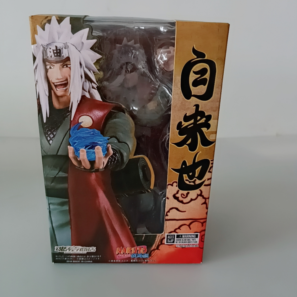 โมเดลฟิกเกอร์ อนิเมะ S.H.Figuarts SHF NARUTO Jiraiya ขนาด 16 ซม. ของขวัญ ของเล่นสะสม