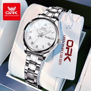 OPK นาฬิกา ข้อมือ ผู้หญิง แฟชั่น watch 100% นาฬิกาข้อมือกันน…