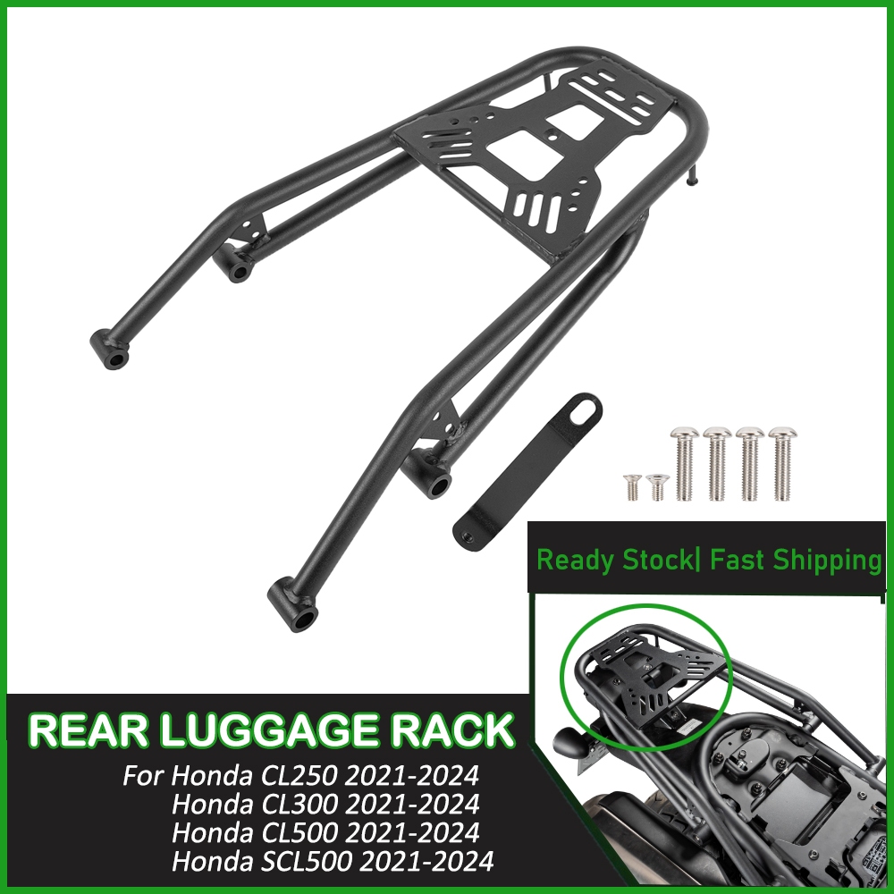 XTMOTO CL300 CL500 ชั้นวางสัมภาระด้านหลังชั้นวางที่นั่ง Solo สําหรับ Honda CL 250 300 500 2023 2024 