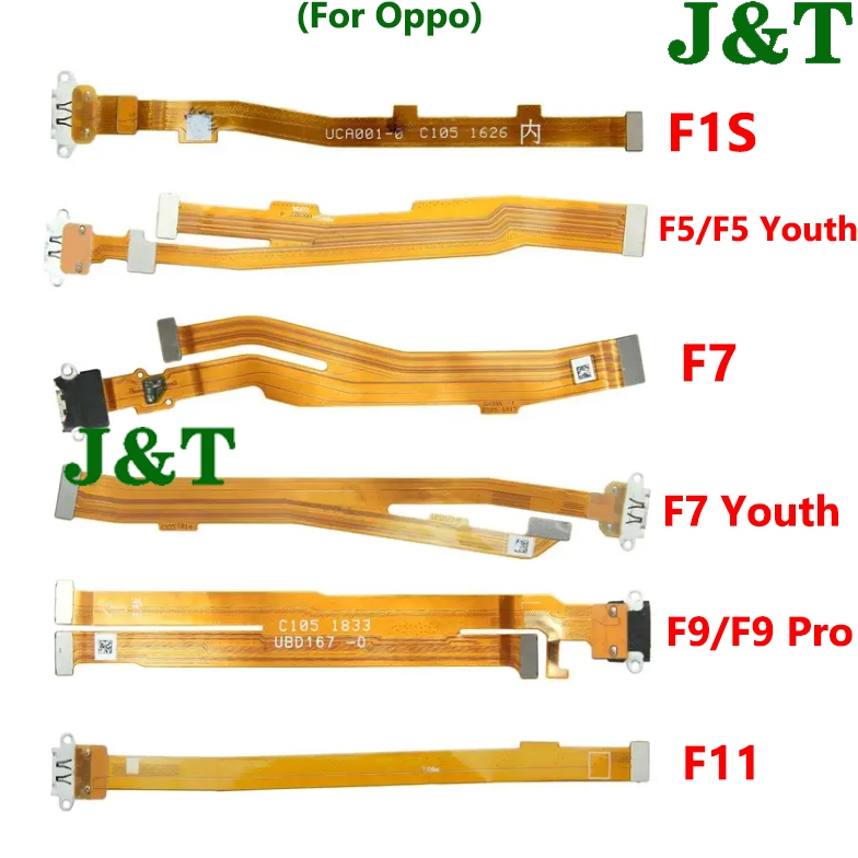 สําหรับ OPPO F11 F9 F7 F5 Youth F1s Pro Plus ที่ชาร์จ ขั้วต่อ USB แท่นชาร์จ พอร์ตแจ็คบอร์ด สายแพร