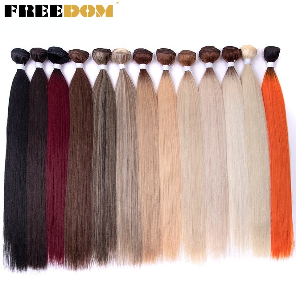 Freedom วิกผมหางม้าสังเคราะห์ สีน้ําตาล 36 นิ้ว 120 กรัม 613