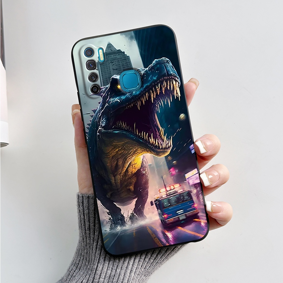 เคสซิลิโคนนิ่ม ลายหินอ่อน สําหรับ Infinix S5 Infinix S5 Lite InfinixS5 S5Lite X652 - รูปที่ 3