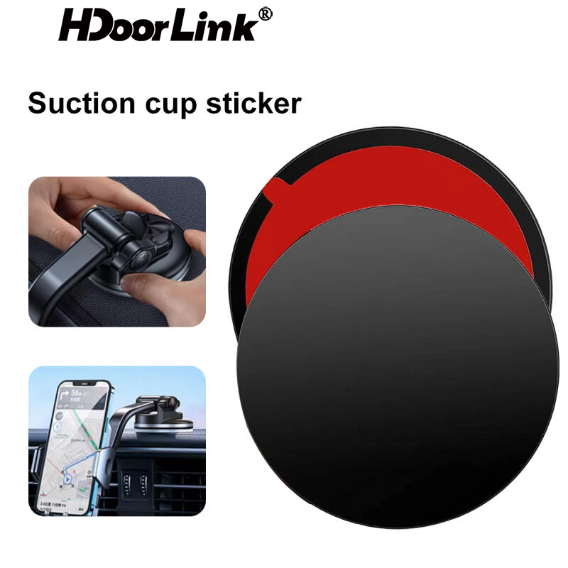 Hdoorlink ฐานยึดแดชบอร์ด แบบปุ่มดูดสุญญากาศ สําหรับวางโทรศัพท์มือถือ GPS นําทางในรถยนต์