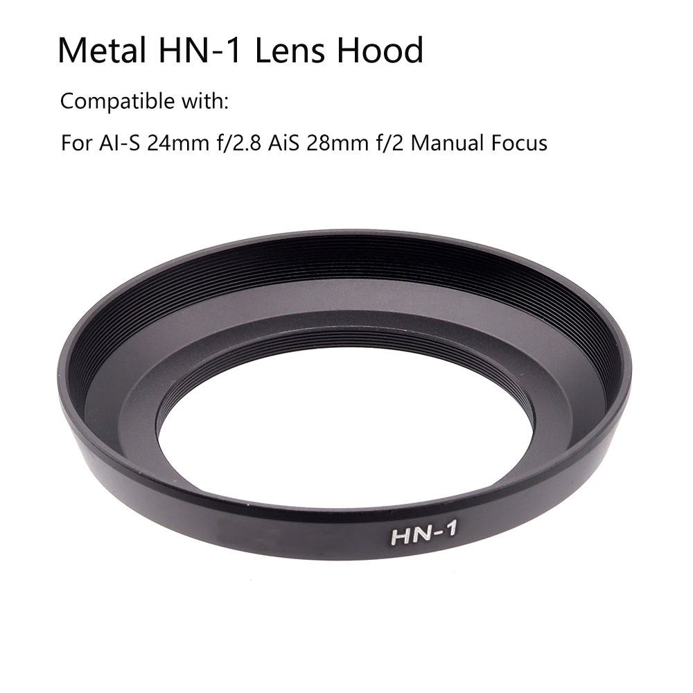 โลหะ HN-1 เลนส์สําหรับ Nikon AF 24MM F 2.8D F2.8 AF 24mm f 2.8D เลนส์เปลี่ยนสําหรับ Nikon HN-1 NP4316