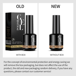Born PRETTY เจลทาเล็บ เนื้อแมตต์ 15 มล. ท็อปโค้ดสีเจล เบสเล็บเจล