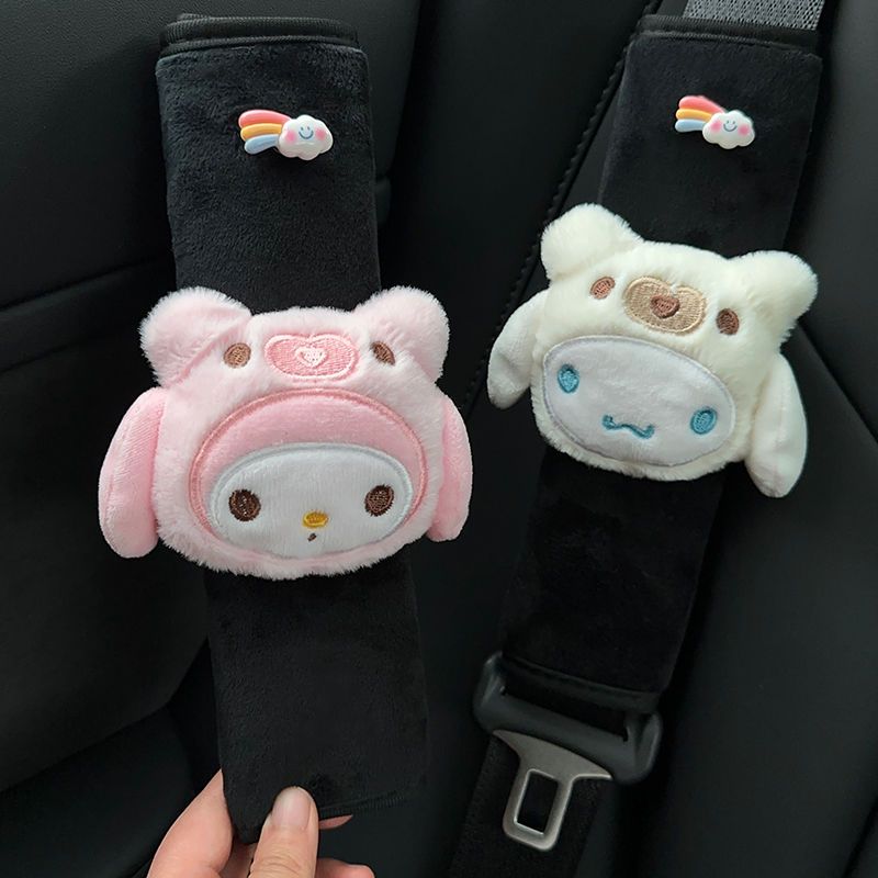 เข็มขัดนิรภัยรถยนต์ ลาย My Melody Cinnamoroll
