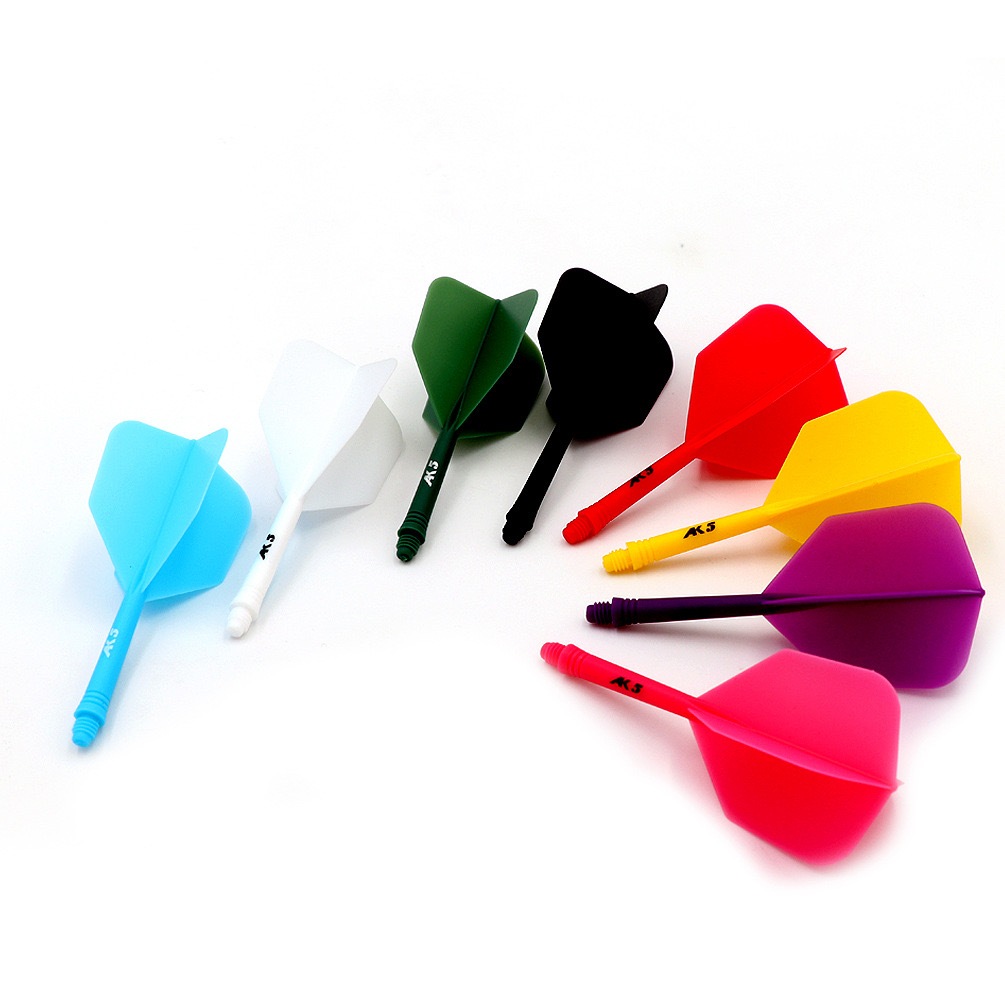 Cuesoul AK5 Integrated Dart Shaft และ Flights Big Wing Shape- M28mm