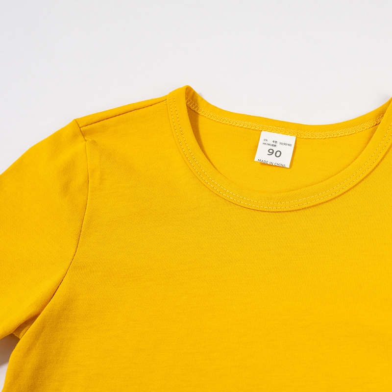 พร้อมส่ง เสื้อยืดแขนสั้น คอกลม ผ้าฝ้าย ลายการ์ตูนมิกกี้เมาส์น่ารัก 8 สี สําหรับเด็ก NE002 - รูปที่ 4