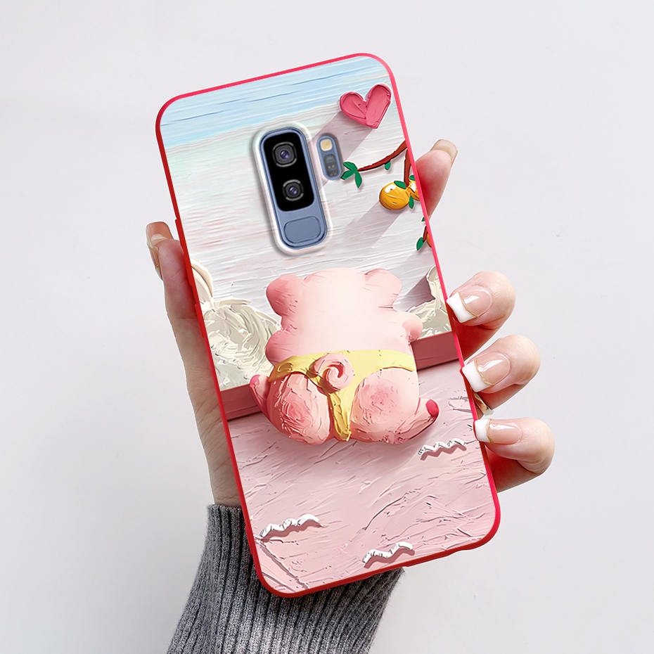 เคสโทรศัพท์มือถือ ซิลิโคนนิ่ม พิมพ์ลายแพนด้าน่ารัก สําหรับ Samsung Galaxy S9+ SM-G965F S9 SM-G960F S9 S 9 Plus ราคา ถูกที่สุด ดีลบีเคเค แกลเลอรีภาพที่ 7