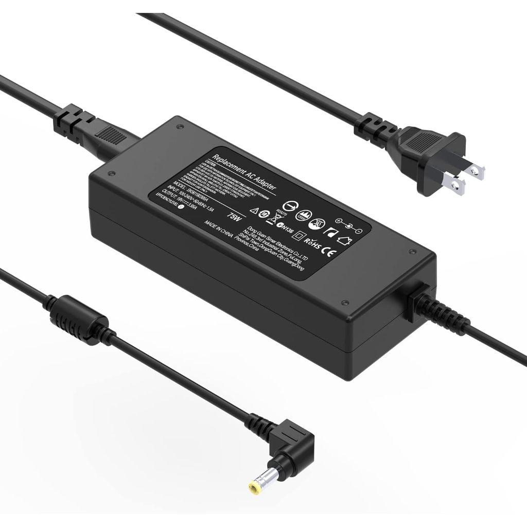 75W 19V 3.95A อะแดปเตอร์ AC แล็ปท็อปชาร์จสําหรับ Toshiba Satellite PA-1750-09 C55 C55D C55T C55DT C5