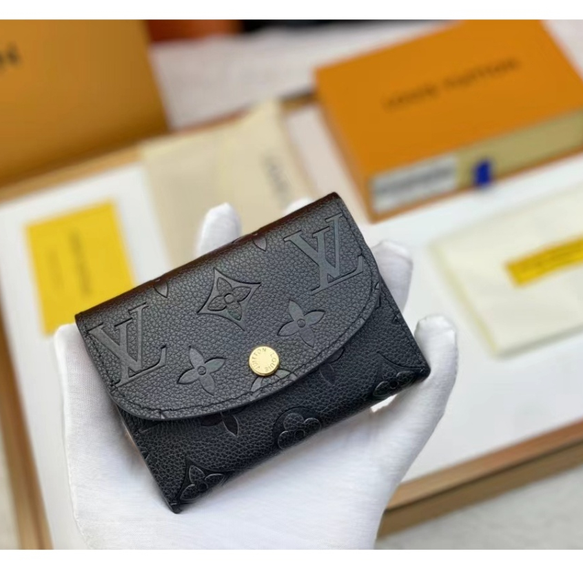 [พร้อมกล่อง] Lv/louis Vuitton ของแท้ 100% กระเป๋าสตางค์ กระเป๋าใส่เหรียญ ลายเพชร M41939