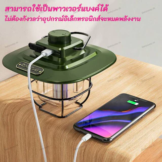 🚚สต็อกพร้อมในกรุงเทพ🚚 ตะเกียงเจ้าพายุ โคมไฟฉุกเฉิน LED แบบพกพา ตะเกรียงไฟแค้มปิ้ง ชาร์จไฟได้ สําหรับตั้งแคมป์ เดินป่า เต็นท์กลางแจ้ง ตะเกียงแคมป์ปิ้ง ไฟตะเกียง ไฟแค้มป์ปิ้ง ทั้งคืน แคมป์ไฟ