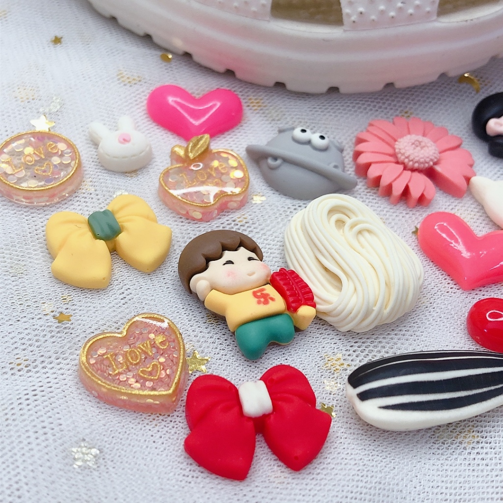 อุปกรณ์เสริม จี้รูปรองเท้า Cros Jibit Charm Diy สําหรับผู้หญิง จํานวน 1 ชิ้น