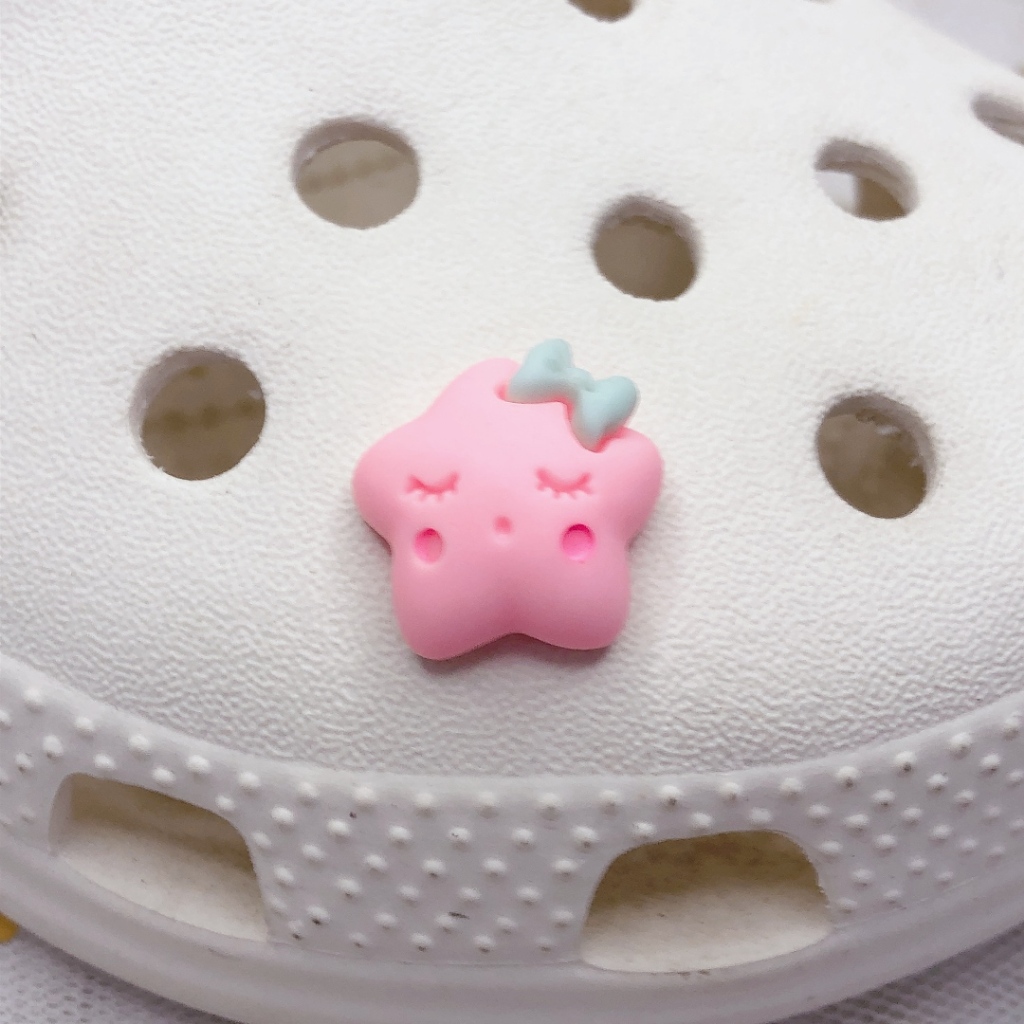 อุปกรณ์เสริม จี้รูปรองเท้า Cros Jibit Charm Diy สําหรับผู้หญิง จํานวน 1 ชิ้น