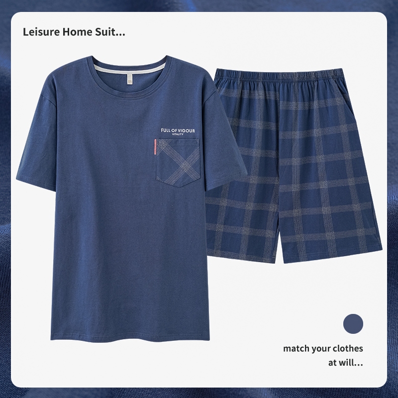 Pajama Set, High-end L-4XL Men Pajamas, Cute Korean Pajamas Pants  Men's Nightwear Shirts Pajamasist