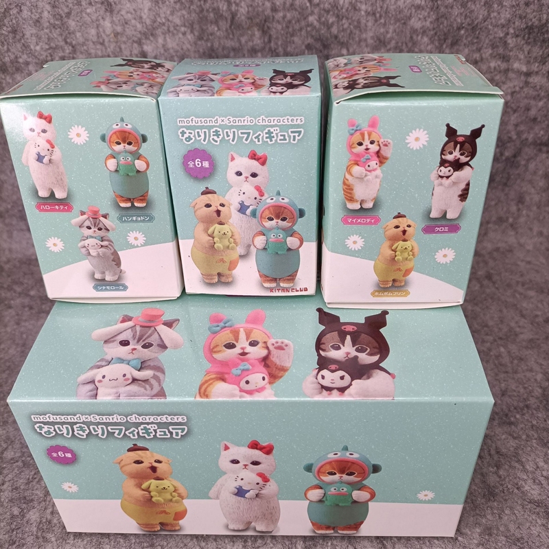 โมเดลฟิกเกอร์ PVC รูปแมวฉลาม Kuromi My Melody Hello Kitty รูปที่ 2