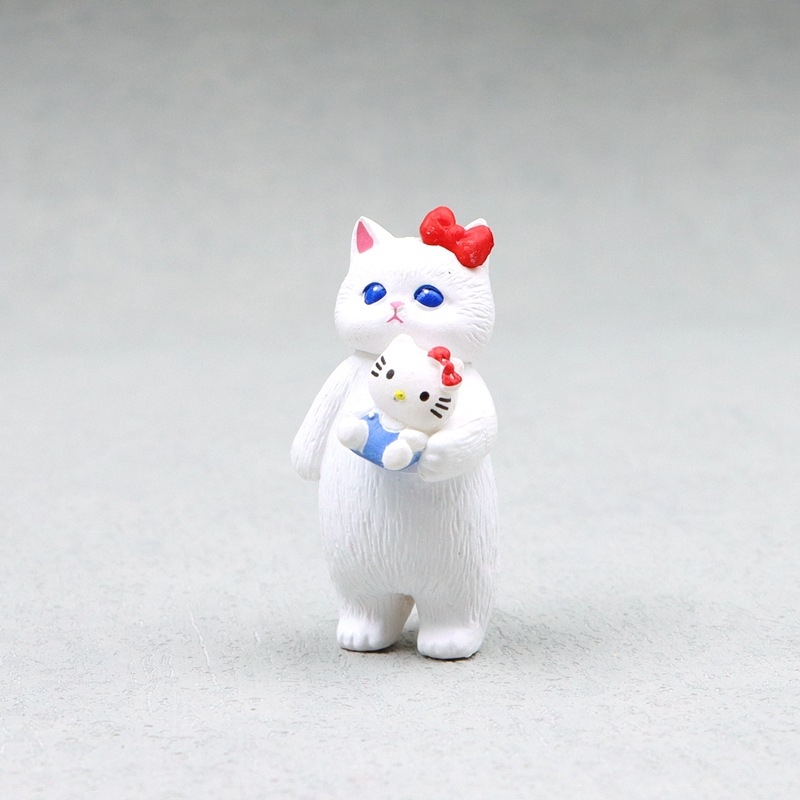 โมเดลฟิกเกอร์ PVC รูปแมวฉลาม Kuromi My Melody Hello Kitty รูปที่ 7