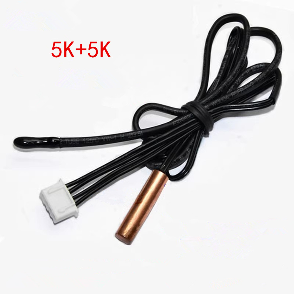 โพรบเซนเซอร์วัดอุณหภูมิ 5K ยางทองแดง สําหรับเครื่องปรับอากาศ TCL 1 ชิ้น