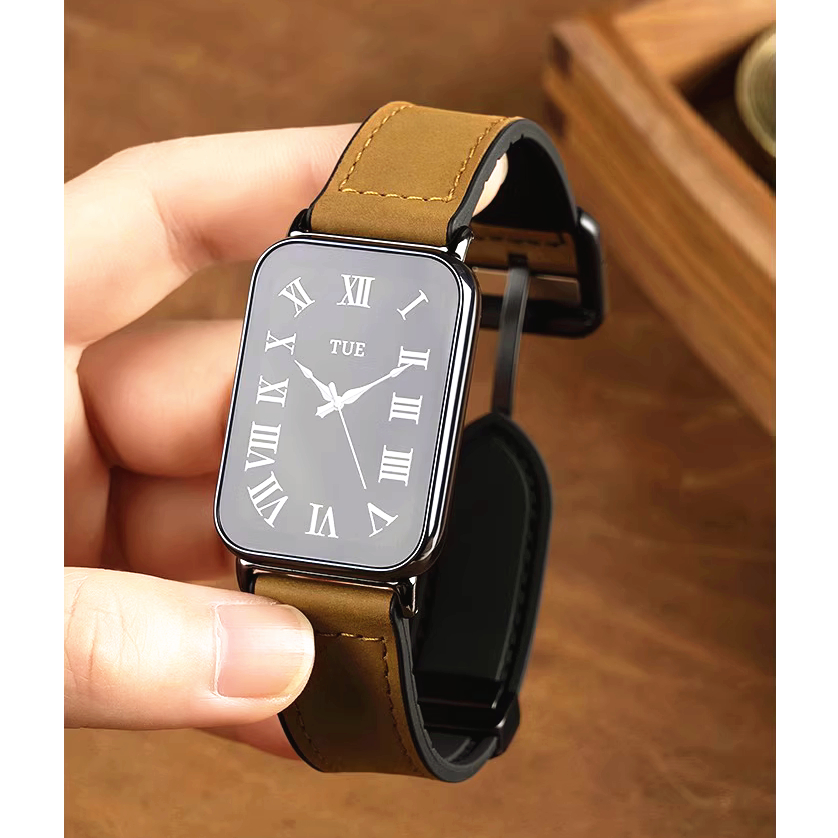 Band for samsung fit3 สาย Leather Silicone Magnetic Buckle Watch Strap สาย samsung fit3 Strap and samsung fit3 Strap Designed สาย samsung galaxy fit 3 Strap Smart watch accessories