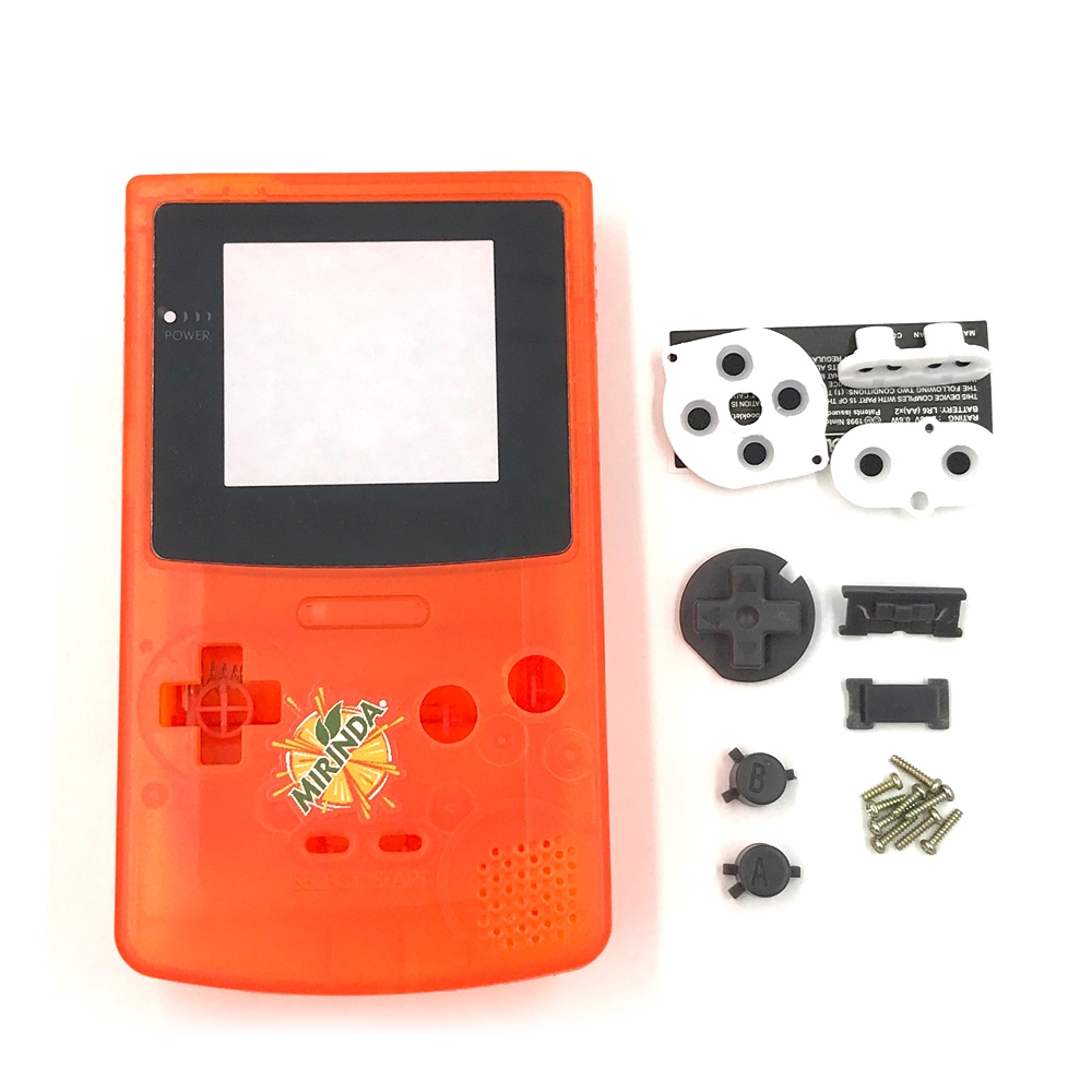 Limited Edition Shell Case Replacment สําหรับ Nintendo Gameboy Color GBC คอนโซลสําหรับ MIRINDA