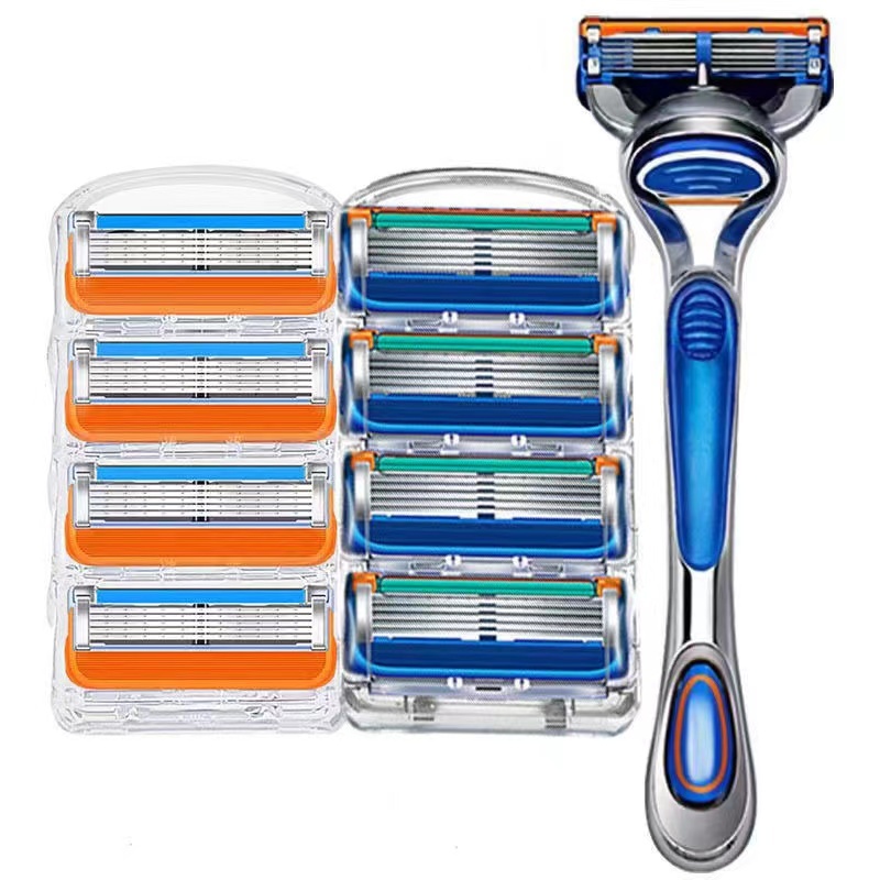 Manual Razor Shaver ตลับโกนหนวด รีฟิล ใบมีด fit สําหรับ Gillette Fusion ProGlide