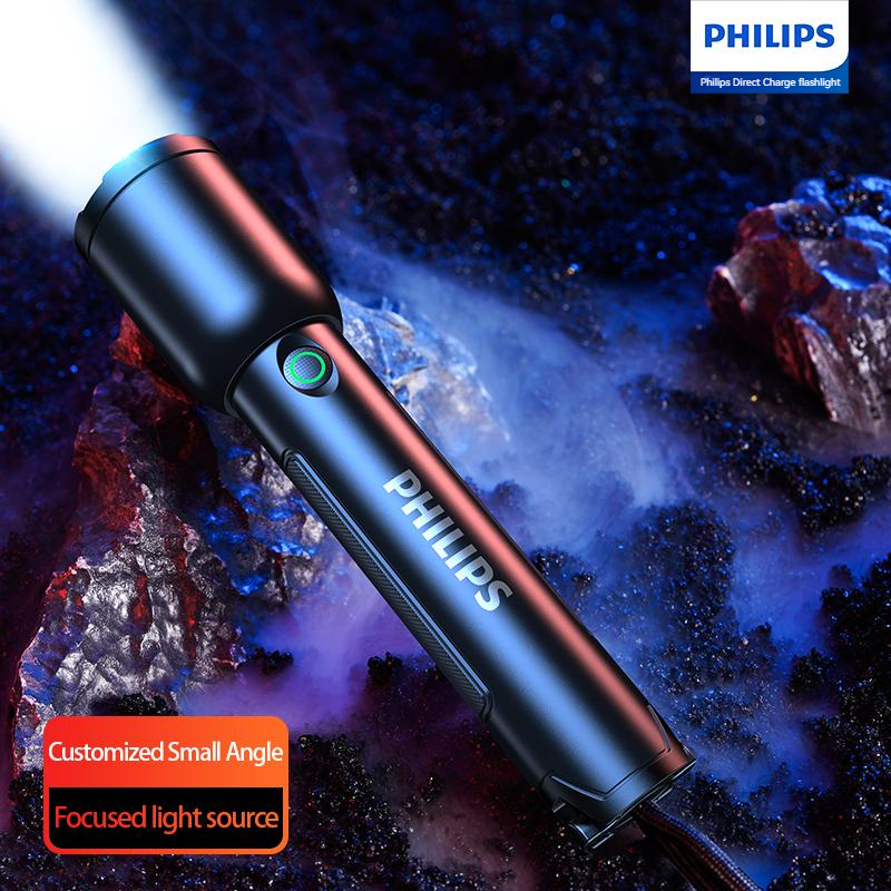 Philips 1168 ไฟฉายแรงสูง ไฟฉายตั้งแคมป์ ตั้งแคมป์ในถิ่นที่ถ้ํา ไฟฉายพกพา