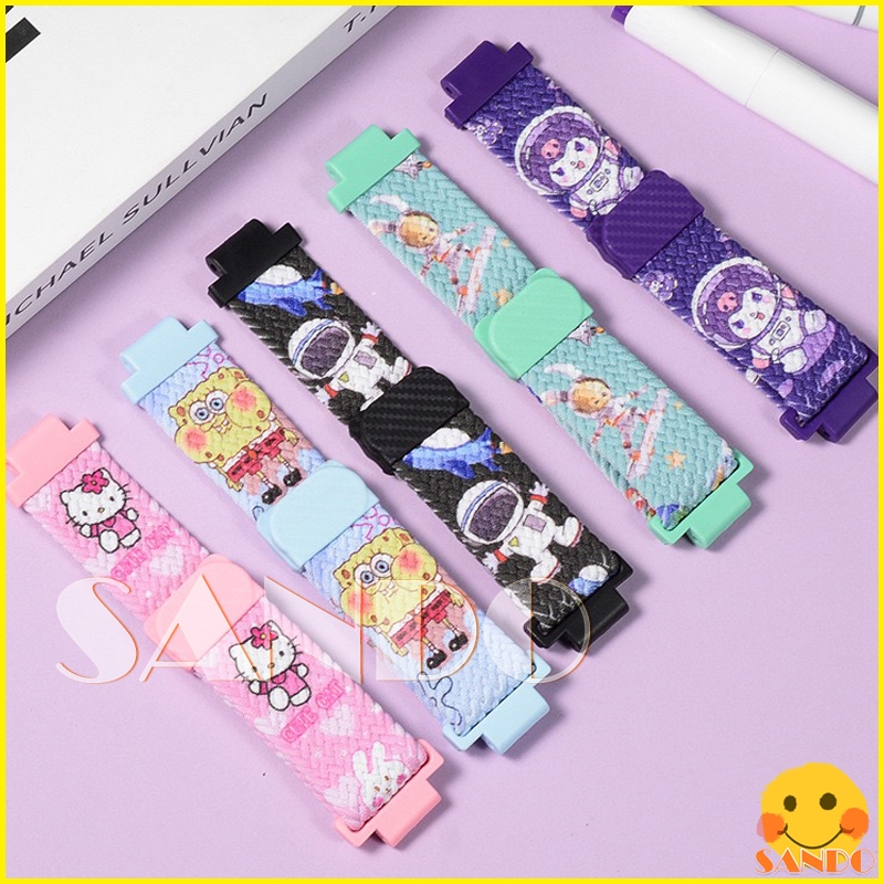 🚚 พร้อมส่ง สายนาฬิกา imoo Watch imoo watch Z1 Z2 Z5 Z6 Z7 สายนาฬิกา imoo watch Z1 Z6 Z7 Z2 สายนาฬิกาข้อมือ ผ้าแคนวาส แบบยืดหยุ่น  imoo สาย  kids imoo Z7