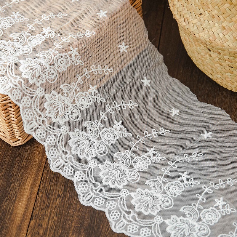 ผ้าลูกไม้ กว้าง 22 ซ