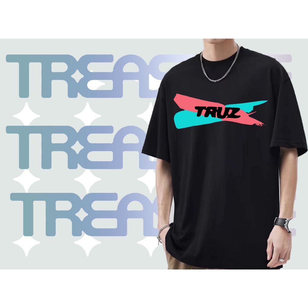 เสื้อยืดผ้าฝ้าย พิมพ์ลาย Kpop TREASURE TRUZ TREASURE TRUZ CHILLI ROMY ROMY HIKUN SOM PODONG YEDEE YO