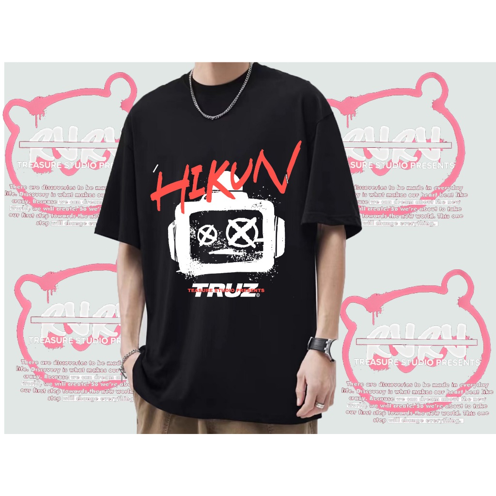 เสื้อยืดผ้าฝ้าย พิมพ์ลาย Kpop TREASURE TRUZ TREASURE TRUZ CHILLI ROMY ROMY HIKUN SOM PODONG YEDEE YO