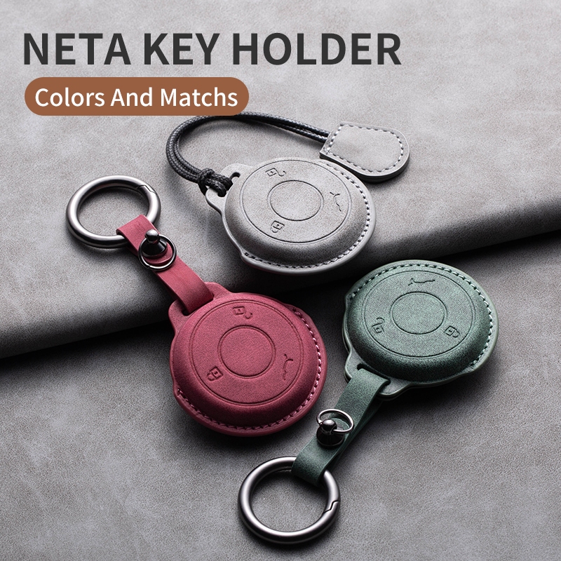 พร้อมส่ง  ขายดี ราคาถูก เคสป้องกันกุญแจรถยนต์ เหมาะสำหรับ Neta X Neta AYA Neta U-II Neta U2 เคสกุญแจรีโมทรถยนต์ NETA X/V II หรือใช้ร่วมกันได้ อุปกรณ์รถ เนต้า โอโต้