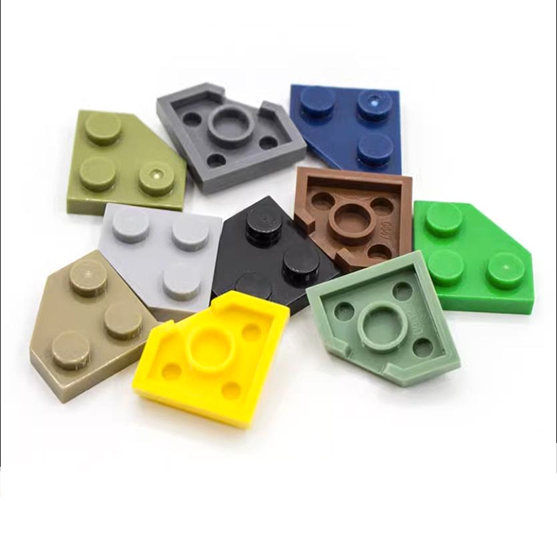 10pcs แผ่น MOC อะไหล่ 26601 Wedge 2×2 ตัดมุม Building Blocks DIY อุปกรณ์เสริมประกอบอิฐของเล่นเพื่อการศึกษาสําหรับของขวัญเด็ก ราคา ถูกที่สุด ดีลบีเคเค แกลเลอรีภาพที่ 2