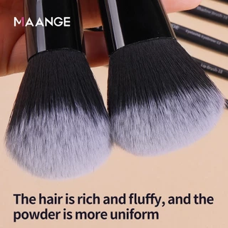 MAANGE 30 ชิ้น ชุดแปรงแต่งหน้ามืออาชีพ พร้อมกระเป๋าเครื่องสำอาง ขนแปรงนุ่ม ครบชุดอุปกรณ์แต่งหน้า 51477