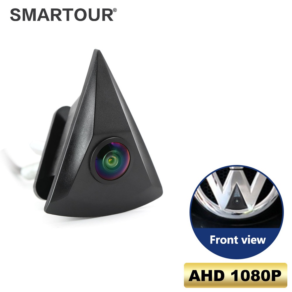 Smartour CCD AHD 1080P กล้องมองหลังติดรถยนต์ สําหรับ GOLF 4 5 6 Jetta Touareg Passat Polo Touran Caddy Bora HD