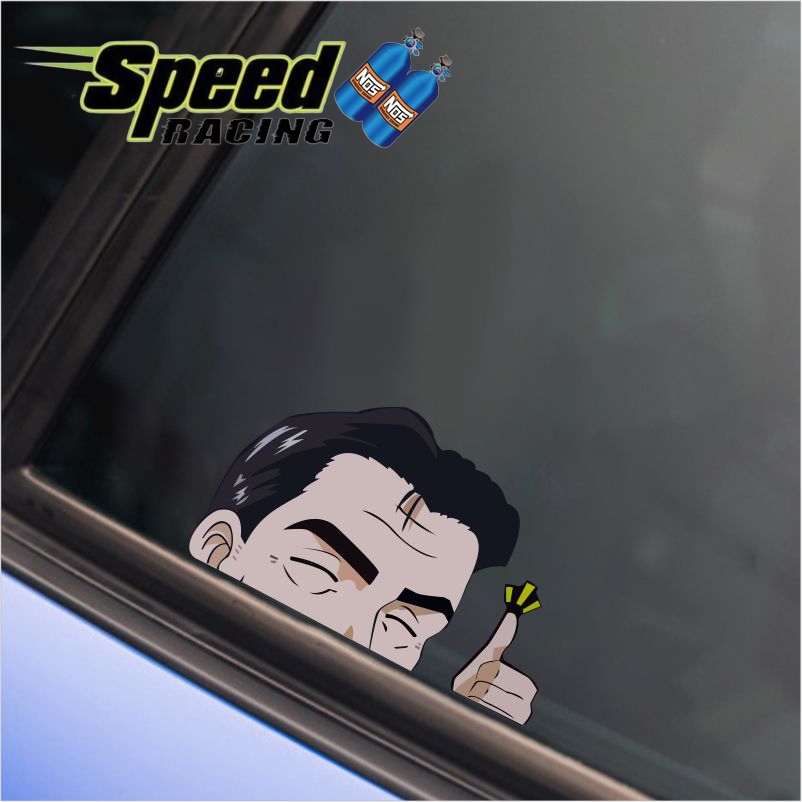 Initial D AE86 สติ๊กเกอร์สะท้อนแสง Takumi Fujiwara ดัดแปลงรูปลอก JDM สไตล์ญี่ปุ่น