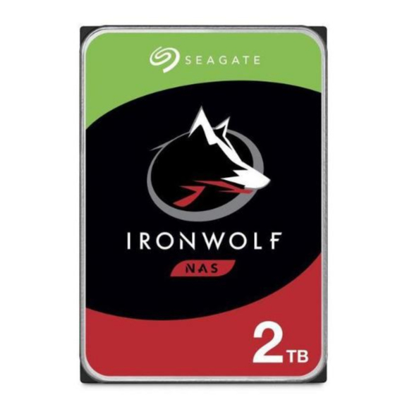 Seagate IronWolf ฮาร์ดไดรฟ์ภายใน ST2000VN004 2TB HDD 5900 RPM 64MB Cache SATA 6Gb/s 3.5 นิ้ว