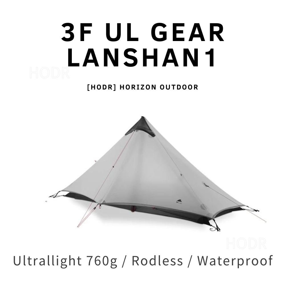 [LODR] 3F Ul GEAR LANSHAN1 - คนเดี่ยว - น้ําหนักเบา - Ultra-light 780g - เคลือบซิลิโคน 15D - Poleles