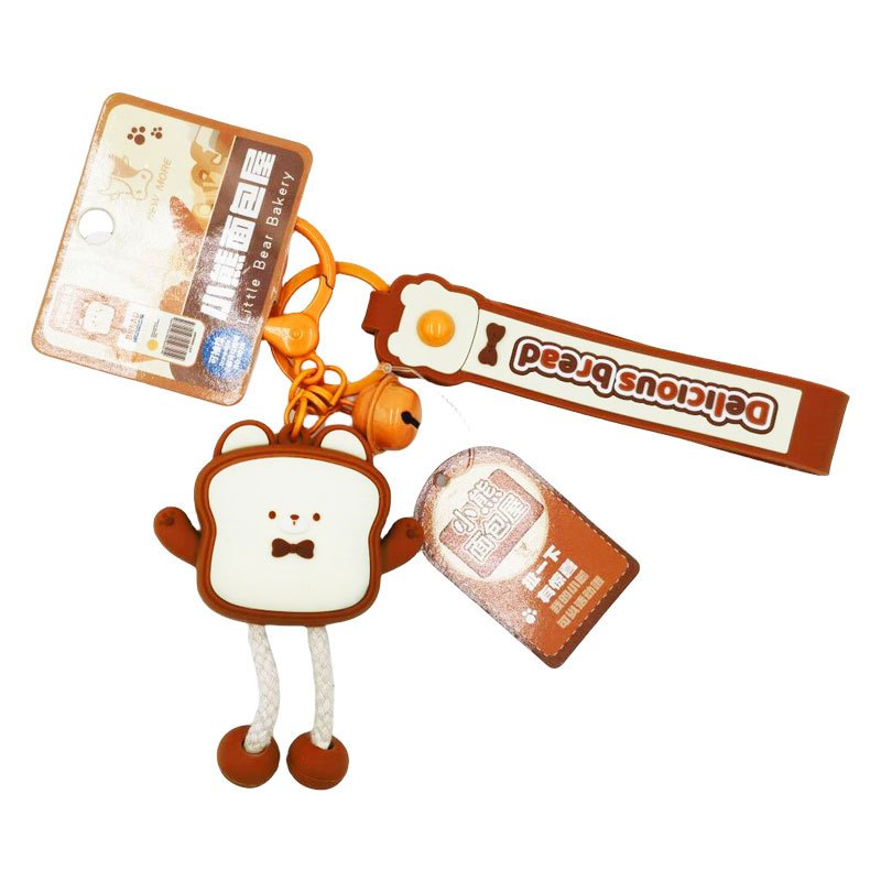 Coffeejoy พวงกุญแจ จี้ตุ๊กตาหมีน่ารัก สวยหรู เหมาะกับของขวัญ สําหรับผู้หญิง