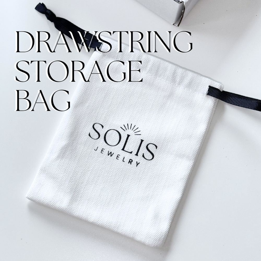 SOLIS JEWELRY กระเป๋าใส่เครื่องประดับผ้าฝ้าย