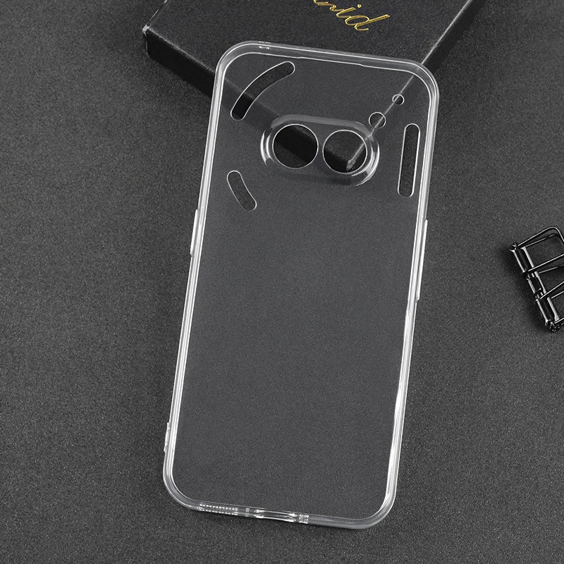 Clear Soft TPU Camera Protection Soft TPU Case Cover สําหรับ Nothing Phone 2A (2) (1) 2A 2 2A Plus