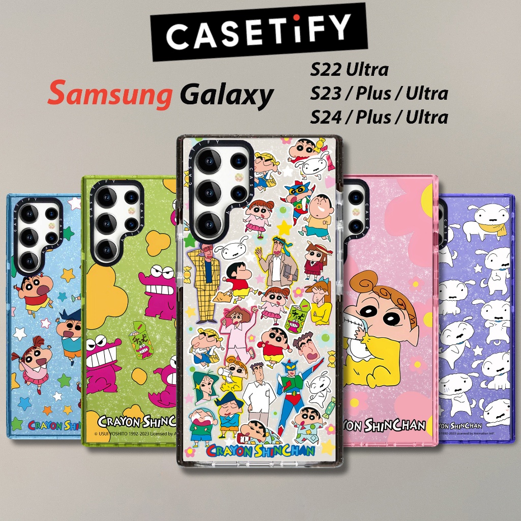 เคสมือถือ ลายชินจัง สําหรับ Samsung Galaxy S24 Ultra S24 Plus S23 Samsung S23 Ultra S23 Plus S22 Ultra
