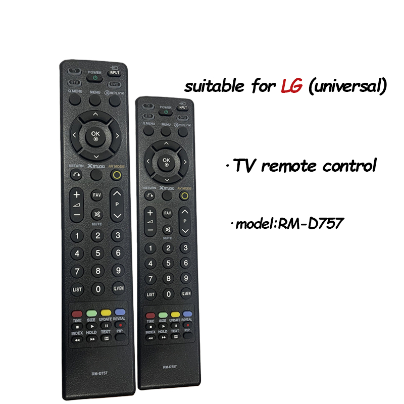 ใช้ได้กับรีโมทอินฟาเรดทั้งหมด รีโมททีวี LG LCD TV รีโมท RM-D757