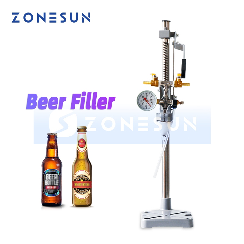 Zonesun ZS-DYGZ01 เครื่องอัดฟองเบียร์ เครื่องดื่มแอลกอฮอล์ โคล่า โซดา แบบแมนนวล