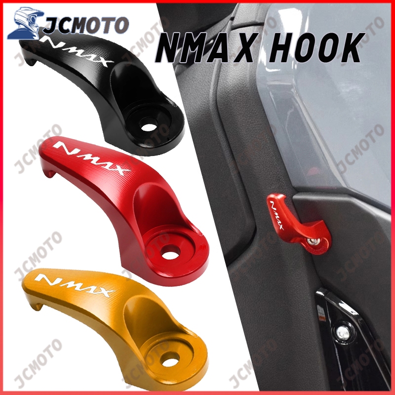 ตะขอแขวนหมวกกันน็อค โลหะผสม CNC สําหรับรถจักรยานยนต์ YAMAHA NMAX 155 NMAX V2 2020-2024