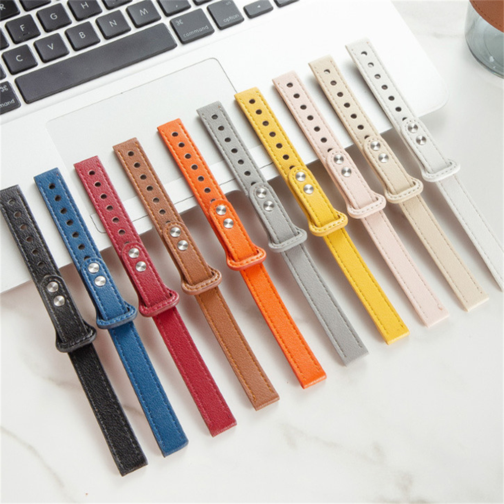 สายนาฬิกาข้อมือหนัง 14 มม. สําหรับ Garmin Lily 2 Sports Smart Band Watch